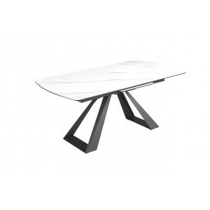 CONCORD MARBLE design bővíthető kerámia étkezőasztal - 180-230cm