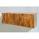 ELIXYR luxus mangófa fali komód - 177cm - barna