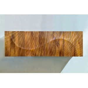 ELIXYR luxus mangófa fali komód - 177cm - barna