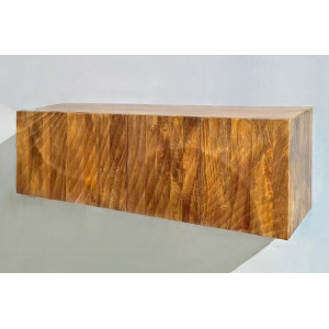 ELIXYR luxus mangófa fali komód - 177cm - barna