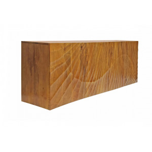 ELIXYR luxus mangófa fali komód - 177cm - barna