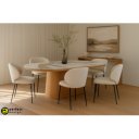 UNIQUE design kerámia étkezőasztal - 200cm