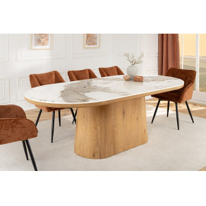 UNIQUE design kerámia étkezőasztal - 200cm