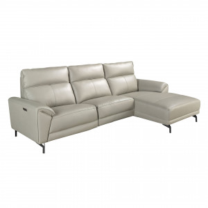 OREIRO prémium bőr relax sarokkanapé - jobbos kivitel