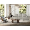 OREIRO prémium bőr relax sarokkanapé - jobbos kivitel