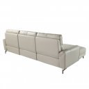 OREIRO prémium bőr relax sarokkanapé - balos kivitel