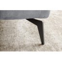 AMSTERDAM exkluzív bársony ágykeret - szürke - 160x200cm