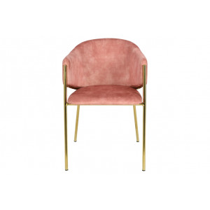 NOBELSSE design bársony szék - mályva/beige/kék
