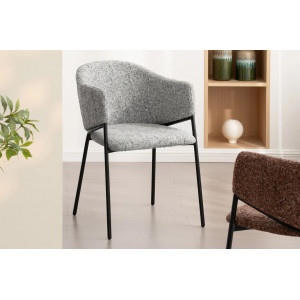 NOBELSSE design szék - mustár/barna/beige/szürke