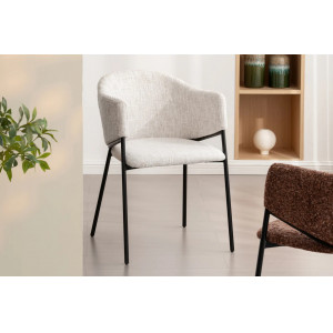 NOBELSSE design szék - mustár/barna/beige/szürke