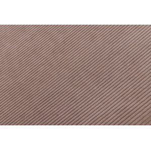 LUMA modern kordbársony ágyazható kanapé - 215cm - beige
