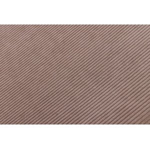 LUMA modern kordbársony ágyazható kanapé - 215cm - beige