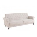 MAISON BELLE modern ágyazható kanapé - 220cm - beige bouclé