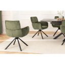 UNIQUE exkluzív forgatható szék - zöld