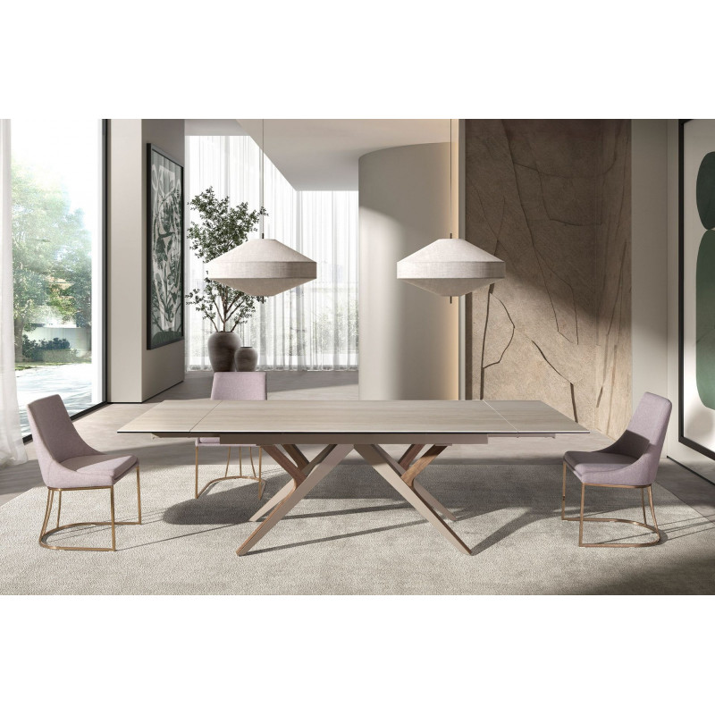 URBANA prémium kerámia bővíthető étkezőasztal - 180-260cm