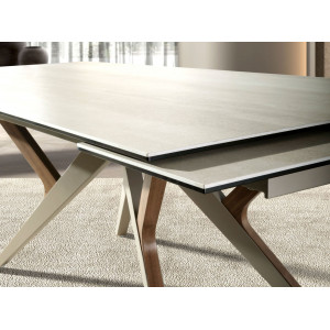 URBANA prémium kerámia bővíthető étkezőasztal - 180-260cm