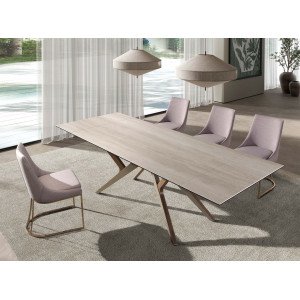 URBANA prémium kerámia bővíthető étkezőasztal - 180-260cm