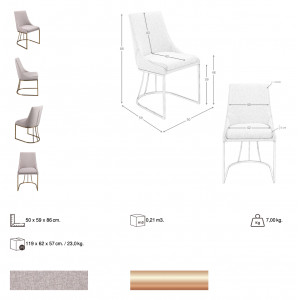 NAREA prémium étkezőszék