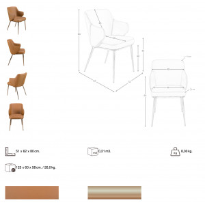 OLVEA prémium étkezőszék