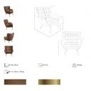 ROMARA prémium bőr fotel