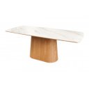 UNIQUE OAK design kerámia étkezőasztal - 200cm