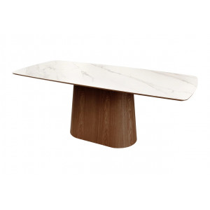 UNIQUE WALNUT design kerámia étkezőasztal - 200cm