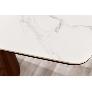 UNIQUE WALNUT design kerámia étkezőasztal - 200cm