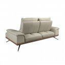 MAROLIA prémium bőr kanapé - 2 személyes
