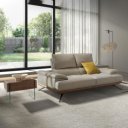 MAROLIA prémium bőr kanapé - 3 személyes