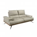 MAROLIA prémium bőr kanapé - 3 személyes
