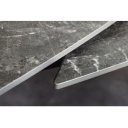 INCEPTION exkluzív kerámia étkezőasztal - 130-190cm - antracit