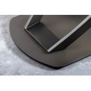 INCEPTION exkluzív kerámia étkezőasztal - 130-190cm - antracit