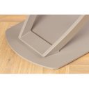 INCEPTION exkluzív kerámia étkezőasztal - 130-190cm - travertin