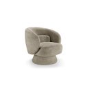 BOCCA NOVA design bouclé fotel - taupe
