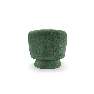 BOCCA NOVA design bouclé fotel - zöld