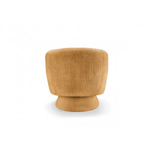 BOCCA NOVA design bouclé fotel - sárga