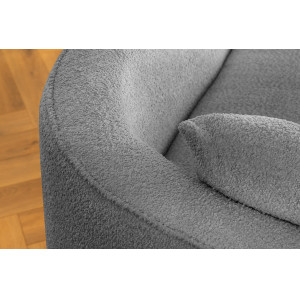 ATELIER design bouclé kanapé - 330cm - szürke