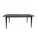 MILANO design kerámia étkezőasztal - 160/180cm - antracit