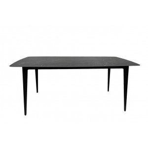MILANO design kerámia étkezőasztal - 160/180cm - antracit