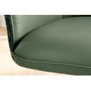 LEGRAND prémium bőr/szövet szék - zöld