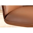 LEGRAND prémium bőr/szövet szék - barna