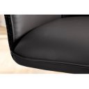 LEGRAND prémium bőr/szövet szék - fekete