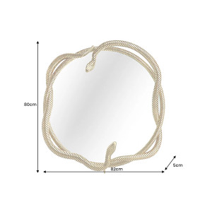 SERPENTA különleges tükör - 80cm