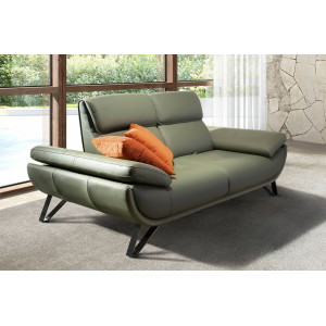 OLIVENTA prémium bőr kanapé - 2 személyes Angel Cerdá