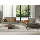 OLIVENTA prémium bőr kanapé - 3 személyes