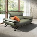 OLIVENTA prémium bőr kanapé - 3 személyes