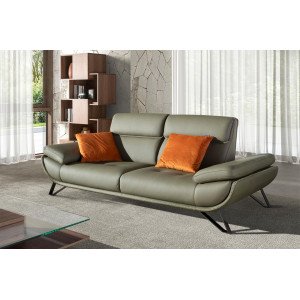 OLIVENTA prémium bőr kanapé - 3 személyes Angel Cerdá