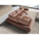 RAVELLA prémium bőr relax sarokkanapé