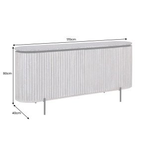 ADLON exkluzív mangófa komód - 170cm
