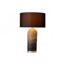 ZEA különleges asztali lámpa - fekete